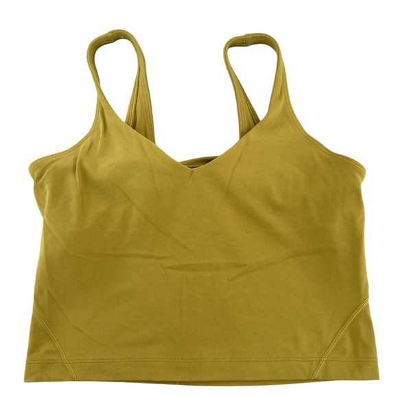 Lululemon Auric Gold Align Tank Top Size 6 - Picture 1 of 4